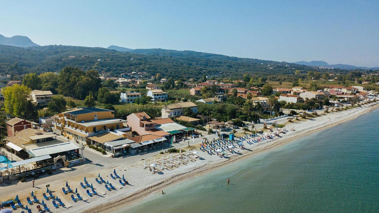 Kormoranos Beach Acharavi  Bagian luar foto